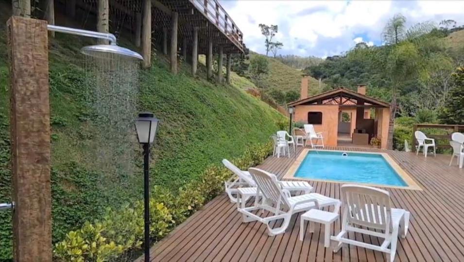 Pousada Estancia Shangri-La Cunha Dış mekan fotoğraf